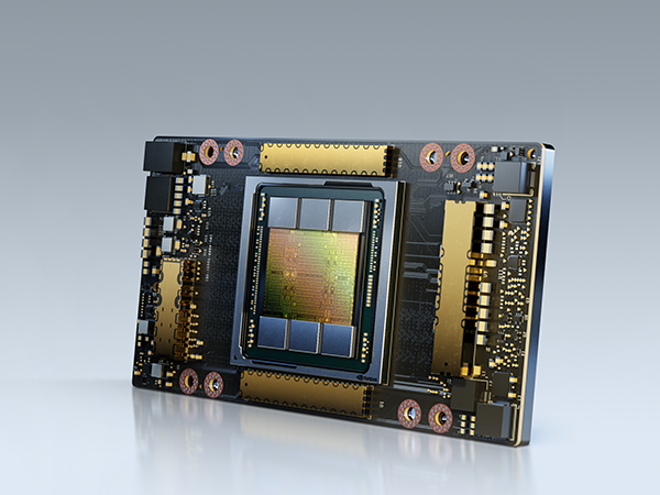 NVIDIA A100 Tensor Core GPU 可(kě)針對 AI、數據分析和(hé) HPC 應用場景，在不同規模下實現出色的(de)加速，有效助力全球高(gāo)性能彈性數據中心。NVIDIA A100 由 NVIDIA Ampere 架構提供支持，提供 40GB 和(hé) 80GB 兩種配置。
